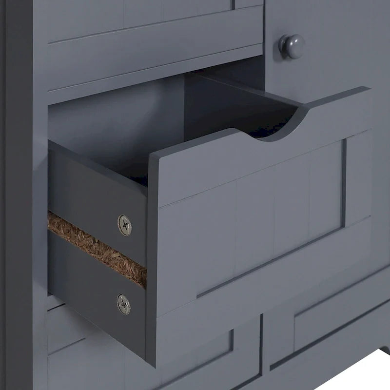 Mobile contenitore da bagno VEIKOUS con 4 cassetti