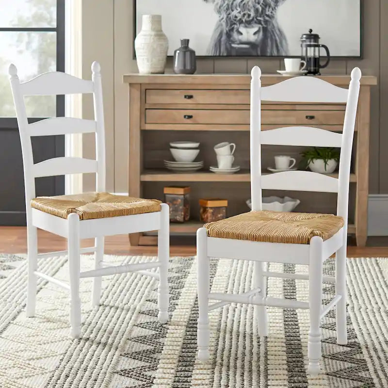 Sedia da pranzo Simple Living Jessie Ladder Back (set di 2)