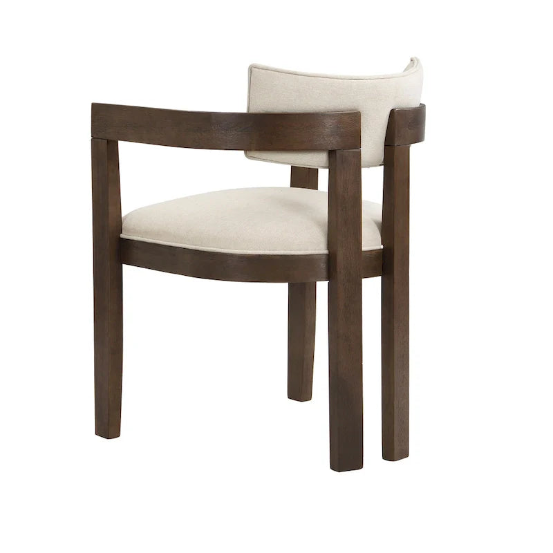 Sedia da pranzo moderna e sofisticata Conrad con braccioli di Christopher Knight Home