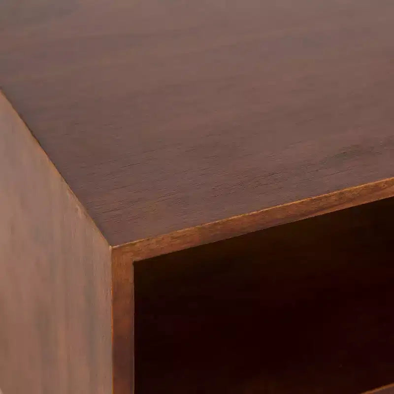 Floating Wall Shelf with Drawer - 12.5" x 10" x 7"