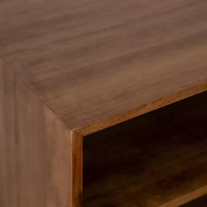 Floating Wall Shelf with Drawer - 12.5" x 10" x 7"