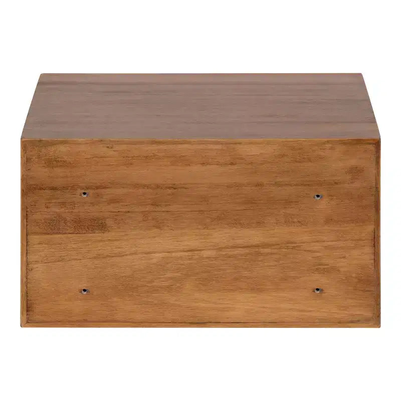 Floating Wall Shelf with Drawer - 12.5" x 10" x 7"