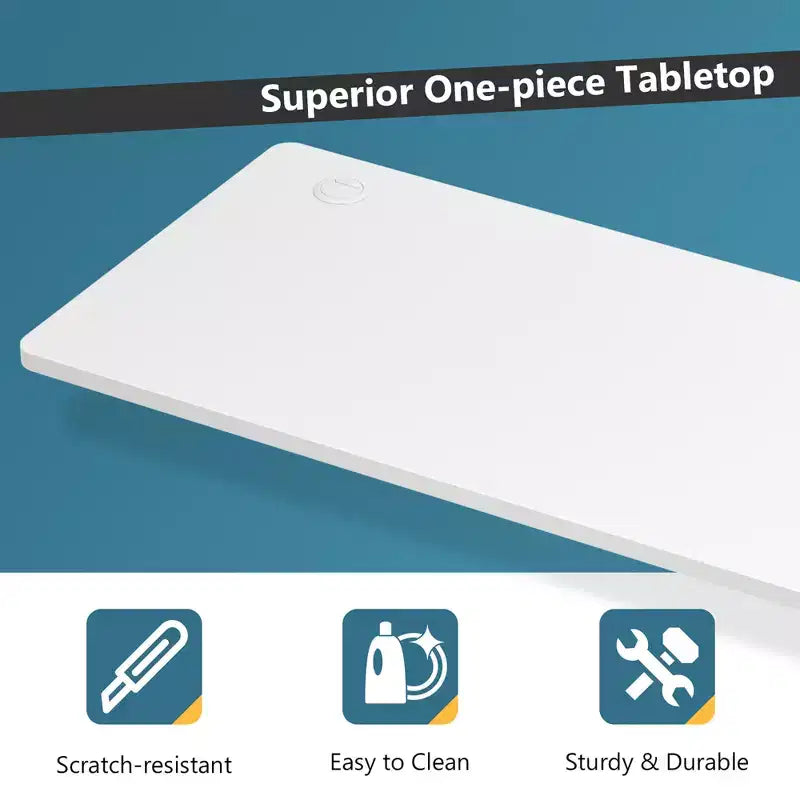 48'' Universal One-Piece Tabletop for Standard & Sit to Stand Desk Frame