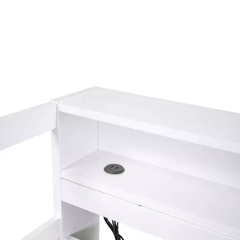 Whisen Twin XL Daybed in Legno con 2 Letti Estraibili, 3 Vani portaoggetti, 1 Luce Gratuita e USB per la Ricarica