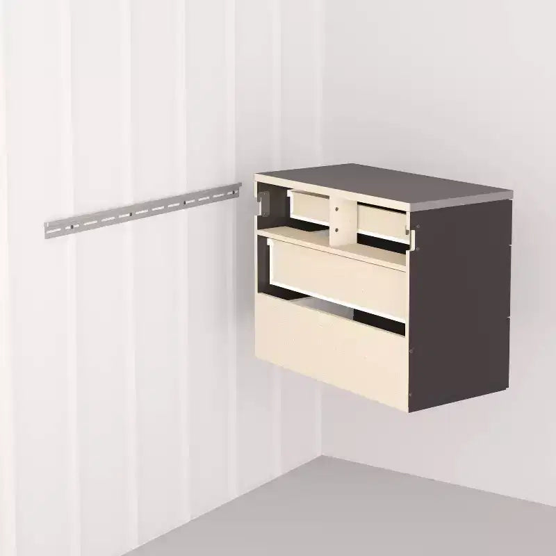 Pensile base con 3 cassetti Hangups - Prepac