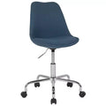 Sedia da ufficio girevole Merrick Lane con sedile girevole regolabile in altezza in elegante rivestimento