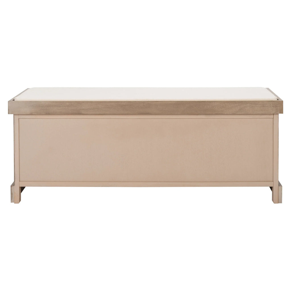 SAFAVIEH Fiorello Panca Contenitore a 3 Cassetti con Cuscino - 47,3 L x 15 P x 19 A - 47Lx15Px19A