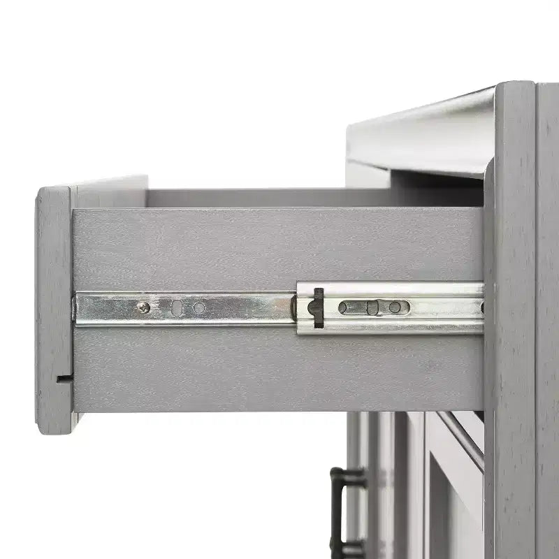 Set Tara 3 pezzi Madia e Dispensa Effetto Invecchiato - Crosley