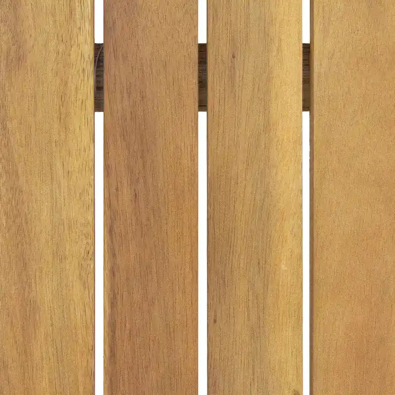 Salotto da esterno a 4 posti in legno di acacia Willowbrook di Christopher Knight Home