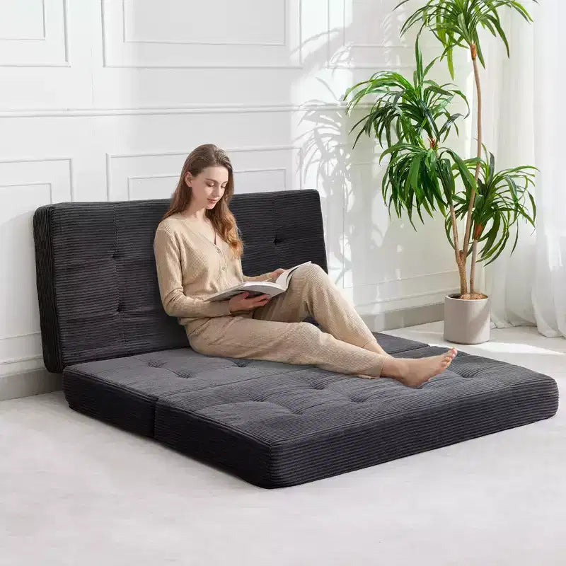 39x75 Tri-Fold Divano Letto in Memory Foam 6 Materasso Trapuntato