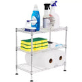 Internet's Best 3-Tier Mini Wire Utility Shelving - Silver