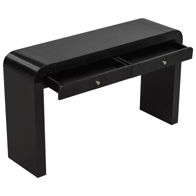 Tavolo Consolle Rustico Whisen Tavolo da Ingresso Tavolo Laterale con Frontale del Cassetto Scanalato