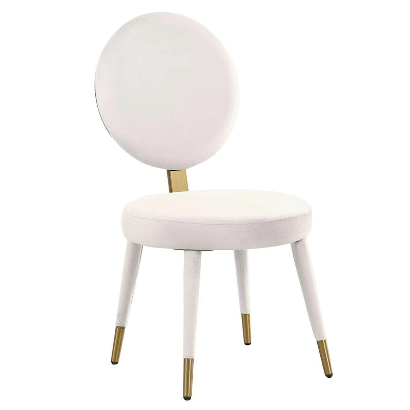 Ensemble de table et de chaises de salle à manger rondes Morden Fort Modern Luxury 5 pièces
