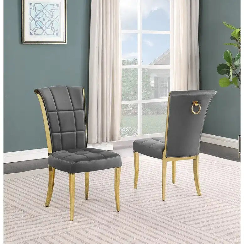 Best Quality Furniture D325-SC324-7 Set da pranzo rotondo da 5 pezzi
