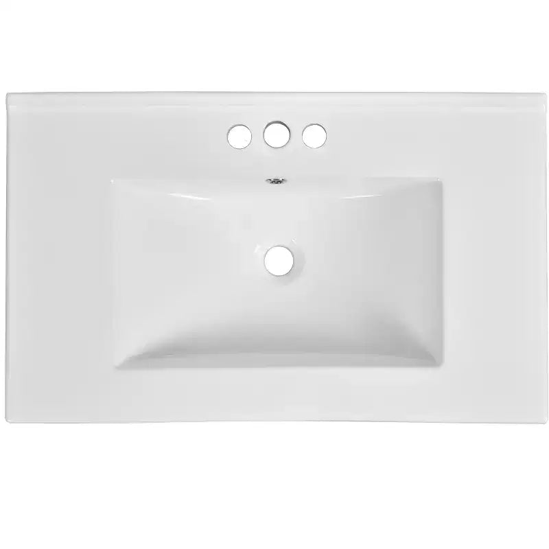 Mobile bagno 30 pollici con lavabo singolo, armadietto e 3 cassetti – Nero / Blu / Verde / Indaco / Bianco