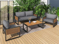 Set salotto da giardino Fer - Grigio