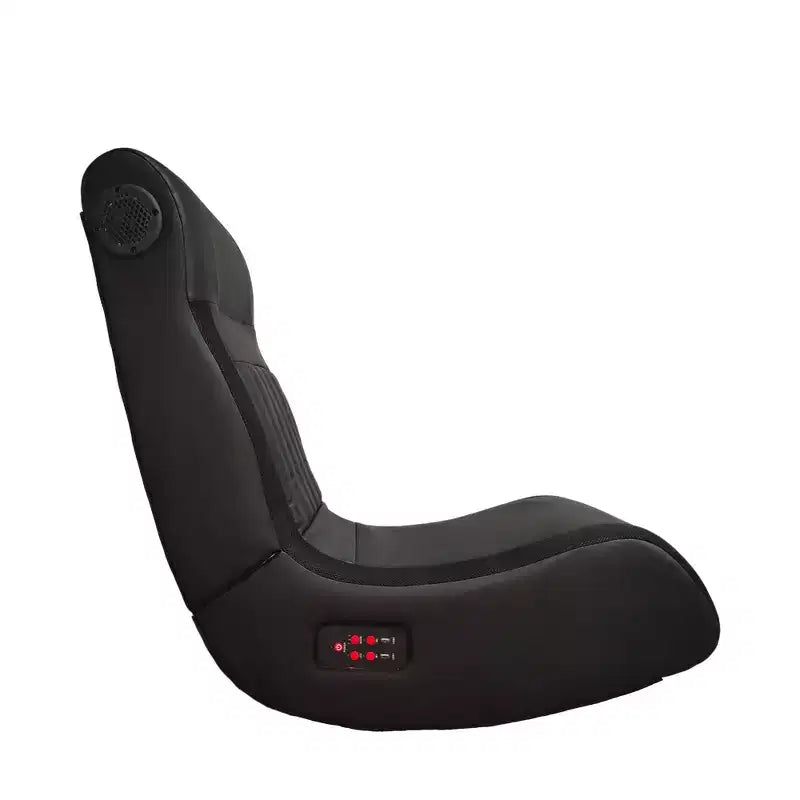 GDFStudio Claudia Sedia da Gaming Pieghevole da Terra con Bluetooth e Massaggio a Vibrazione
