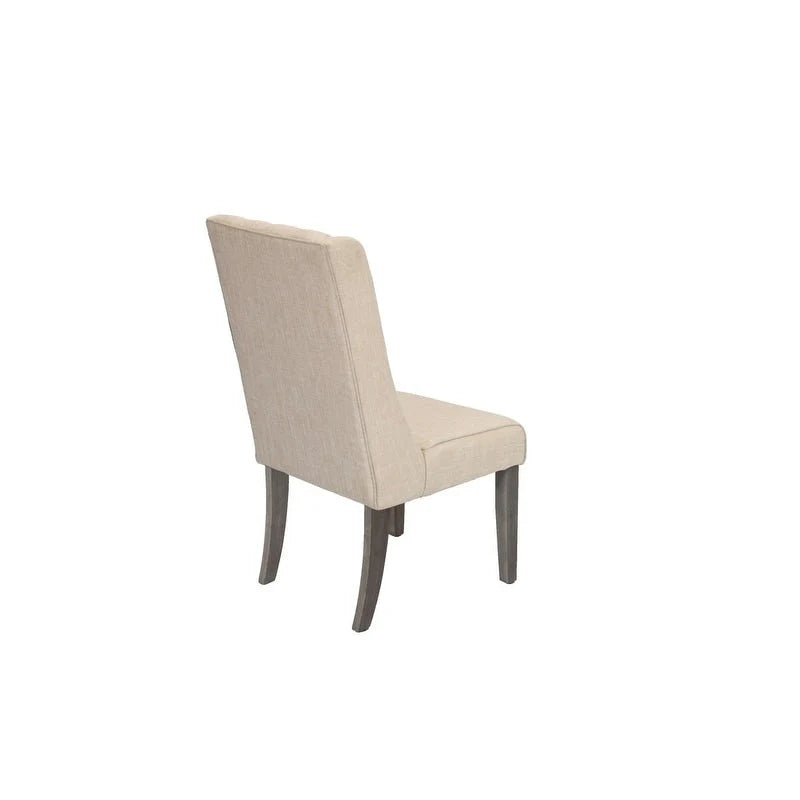 Set da pranzo allungabile Best Quality Furniture da 9 pezzi, in stile rustico grigio