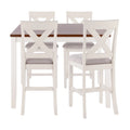 Set da pranzo a 5 pezzi Finlay in altezza bancone The Gray Barn