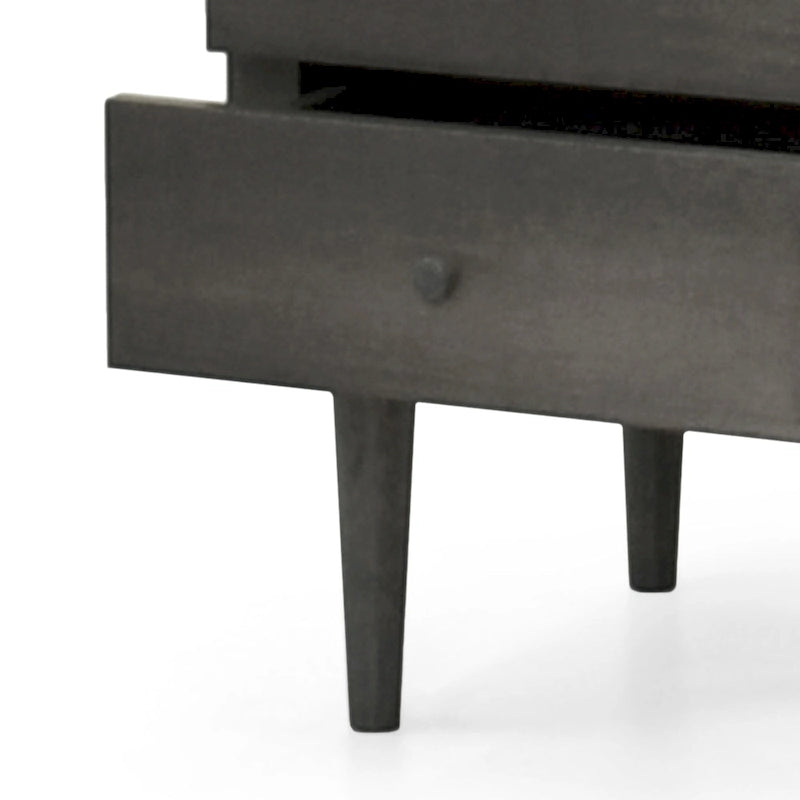 Nystrom Mid Century Modern 2 Drawer Nightstand by Christopher Knight Home