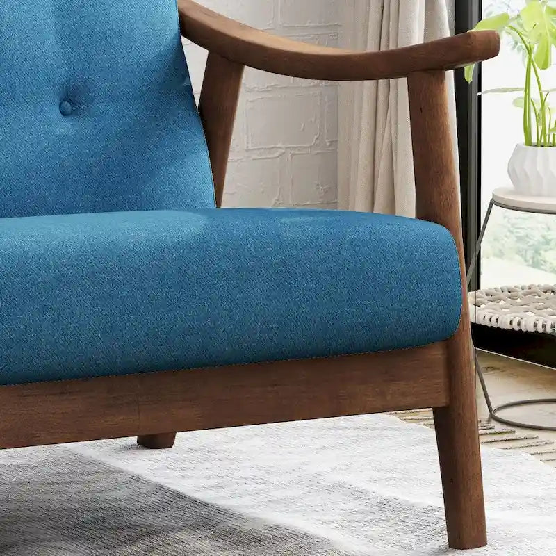 Divanetto Hetel moderno di metà secolo di Christopher Knight Home