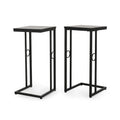 Tavolino a C moderno Bader (set di 2) di Christopher Knight Home