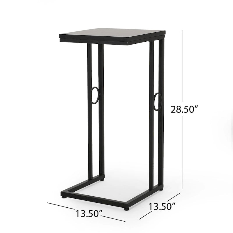 Tavolino a C moderno Bader (set di 2) di Christopher Knight Home