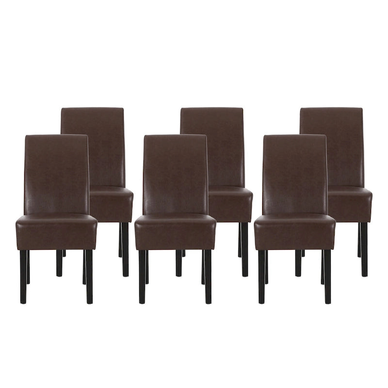 Sedie da pranzo imbottite Pollards (set di 6) di Christopher Knight Home