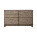 Canyon Road Burnished Beige 8 Drawer Dresser