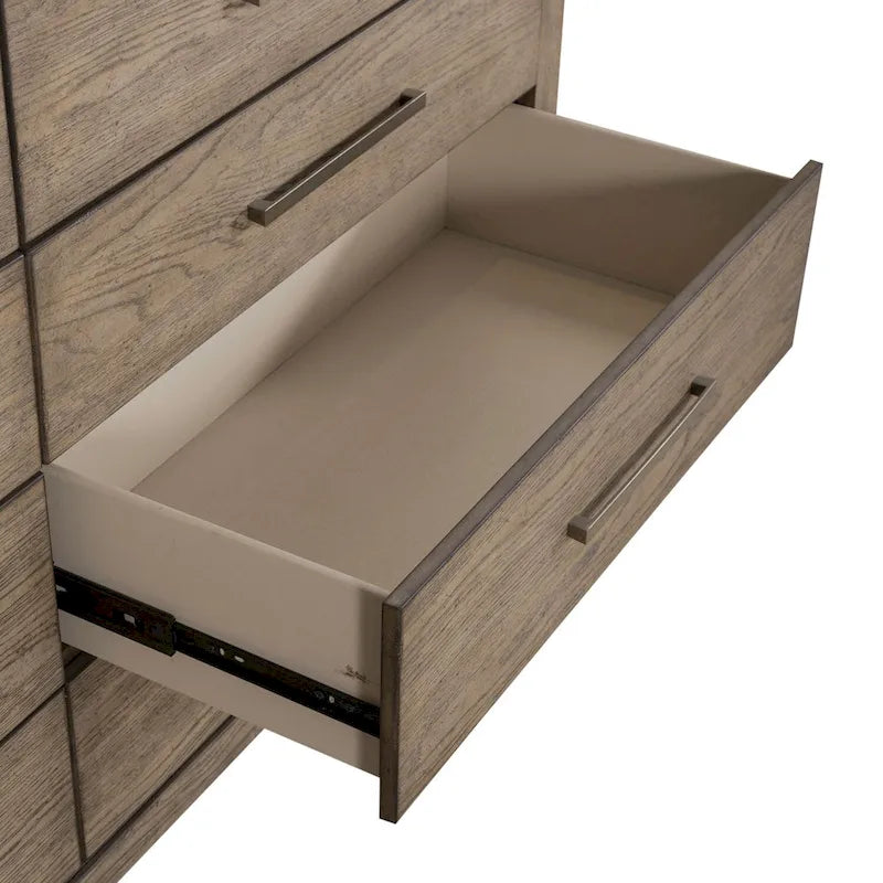 Canyon Road Burnished Beige 8 Drawer Dresser