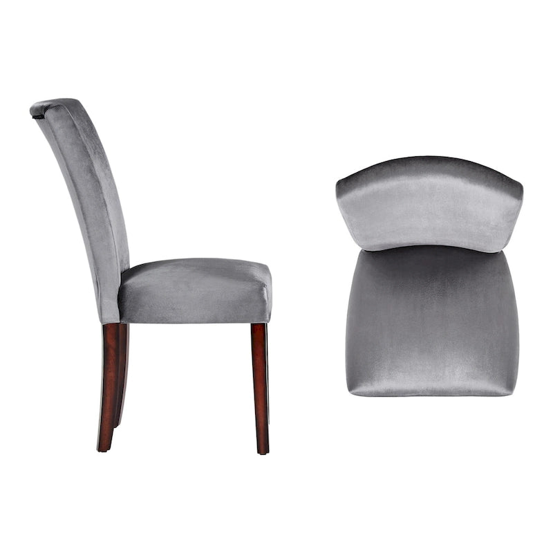 Sedie imbottite Dinant Parson per sala da pranzo (set da 2)