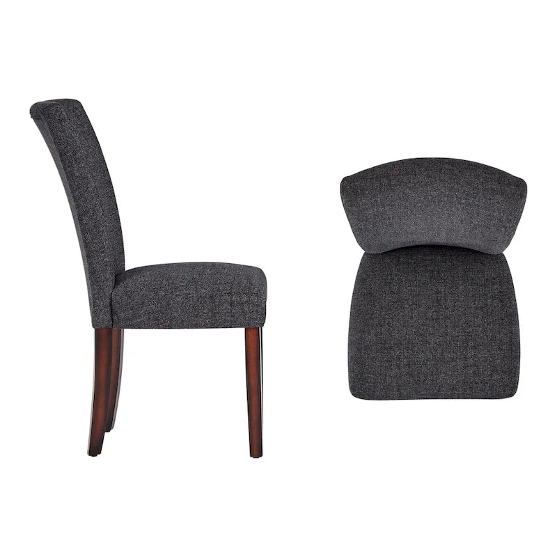 Sedie imbottite Dinant Parson per sala da pranzo (set da 2)