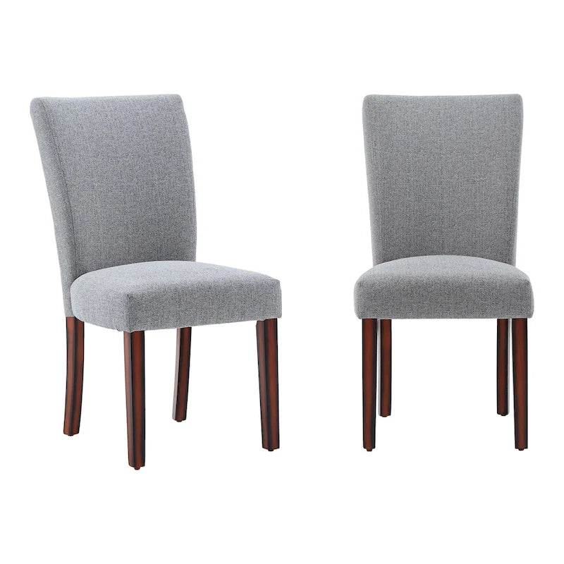 Sedie imbottite Dinant Parson per sala da pranzo (set da 2)