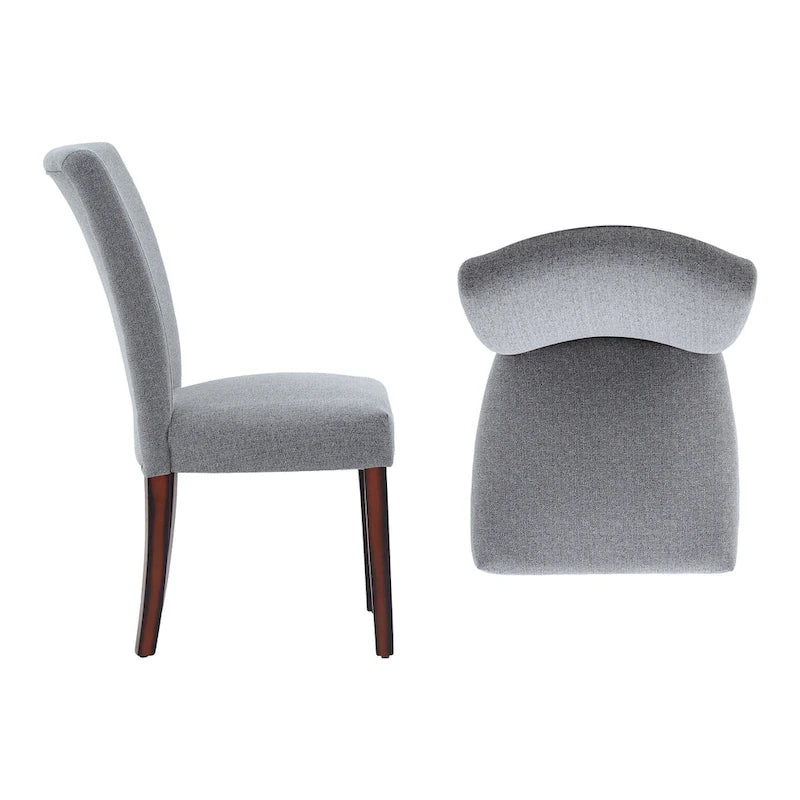 Sedie imbottite Dinant Parson per sala da pranzo (set da 2)