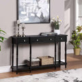 Convenience Concepts Cheyenne Tavolo Console a 3 Cassetti con Ripiano