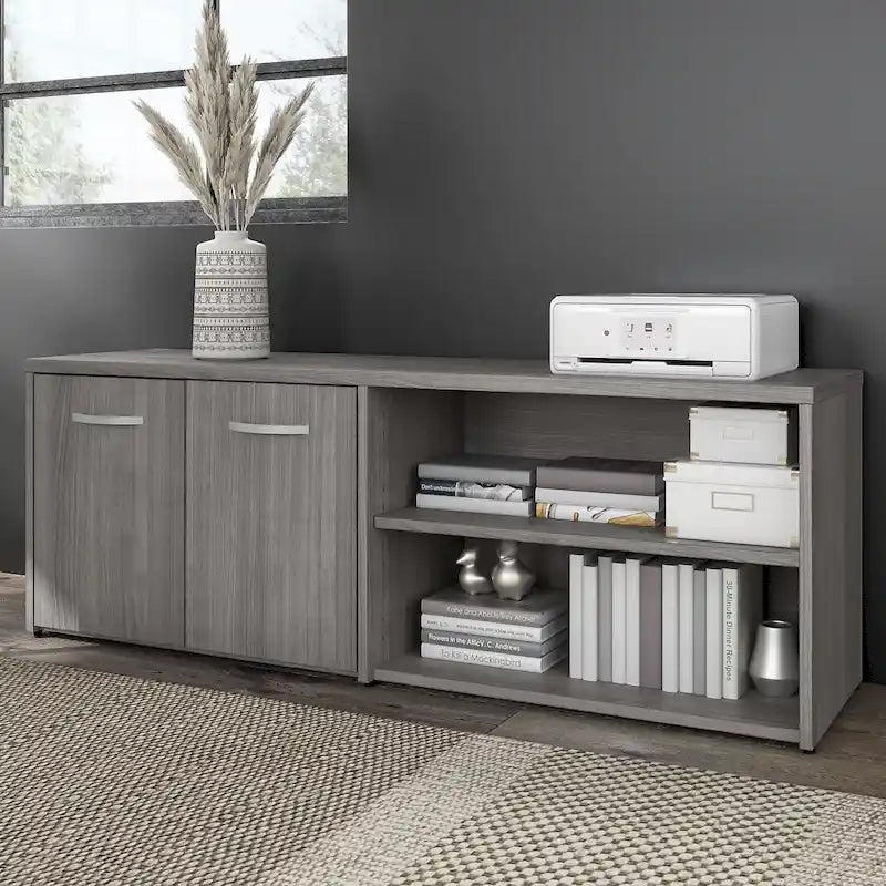 Mobile Basso Ibrido con Ante di Bush Business Furniture