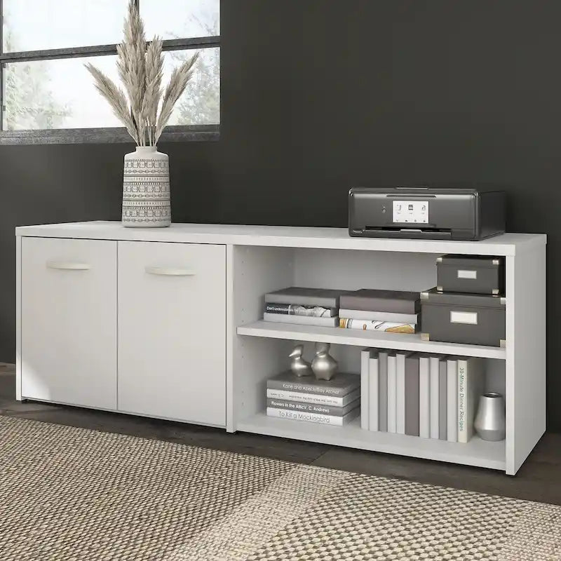 Mobile Basso Ibrido con Ante di Bush Business Furniture