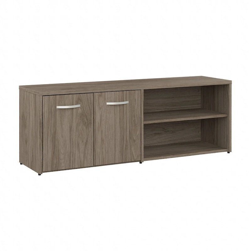 Hybrid Low Storage Cabinet with Doors by Bush Business Furniture