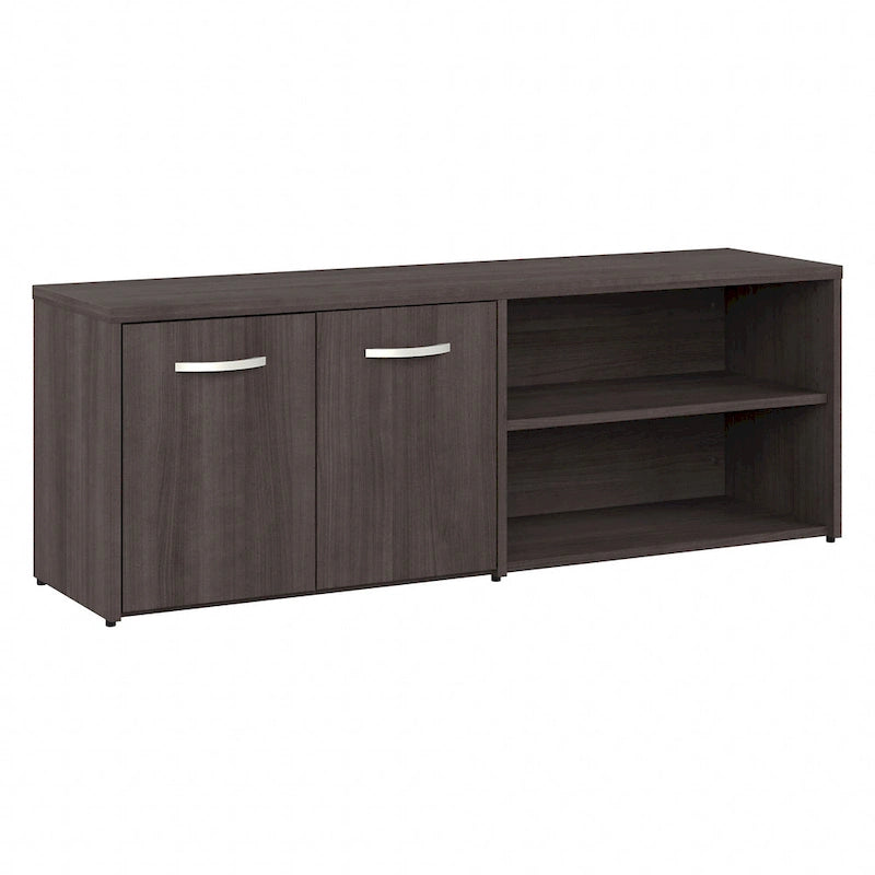 Hybrid Low Storage Cabinet with Doors by Bush Business Furniture