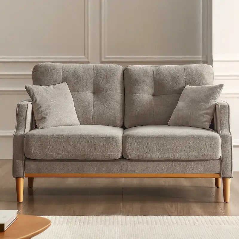 Loveseat With Waterproof Fabric,USB Charge
