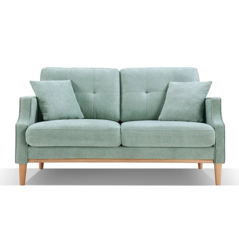 Loveseat With Waterproof Fabric,USB Charge
