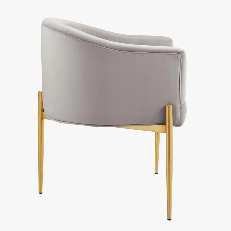Savour Sedie Accentate in Velluto Tufted Performance - Set da 2