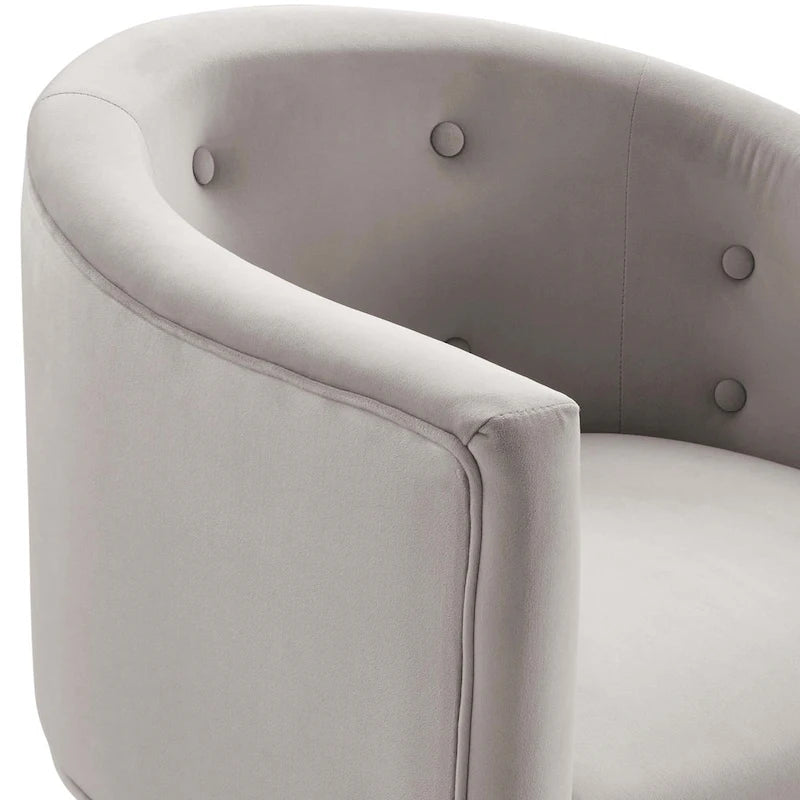 Savour Sedie Accentate in Velluto Tufted Performance - Set da 2