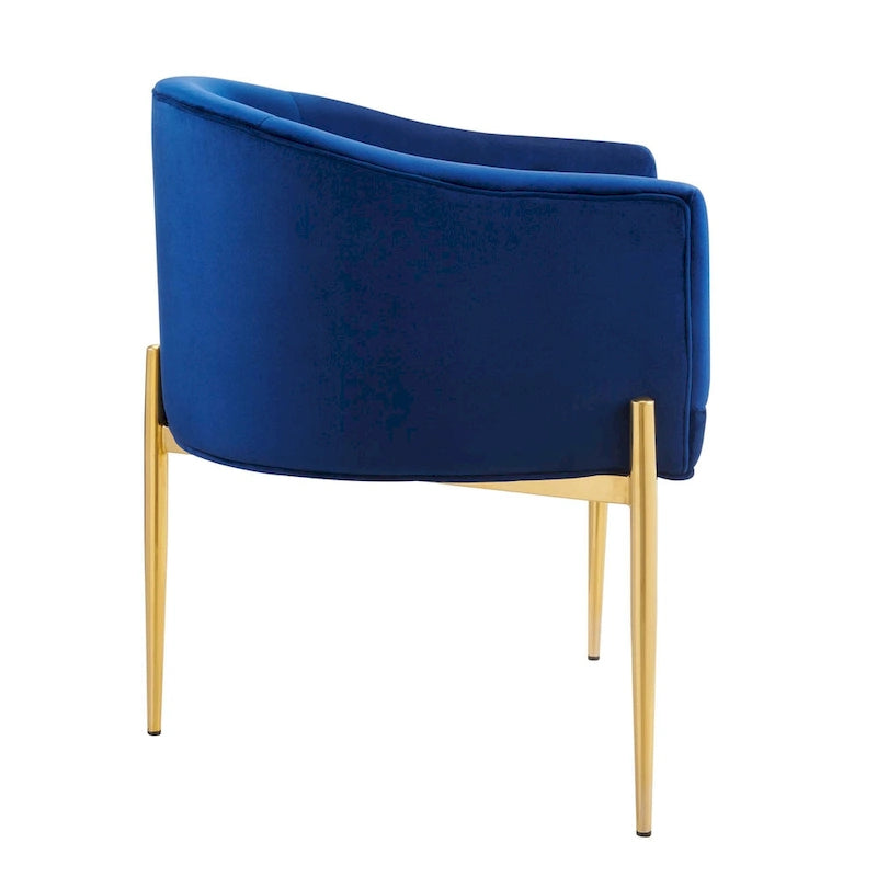 Savour Sedie Accentate in Velluto Tufted Performance - Set da 2