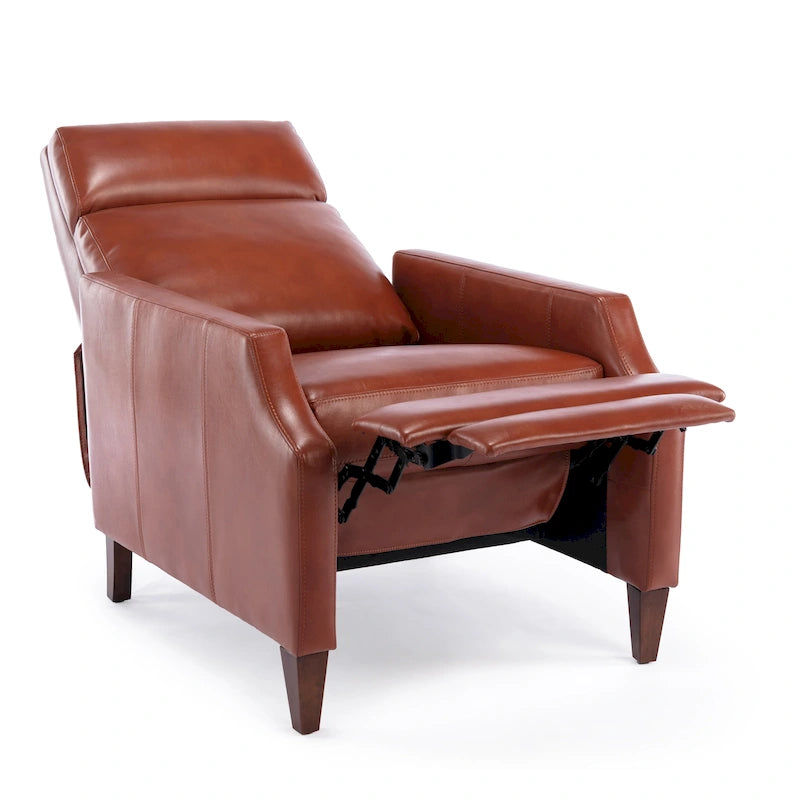 Brooklyn Faux Leather Push Back Recliner by Greyson Living