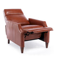 Brooklyn Faux Leather Push Back Recliner by Greyson Living