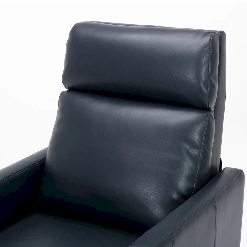 Brooklyn Faux Leather Push Back Recliner by Greyson Living