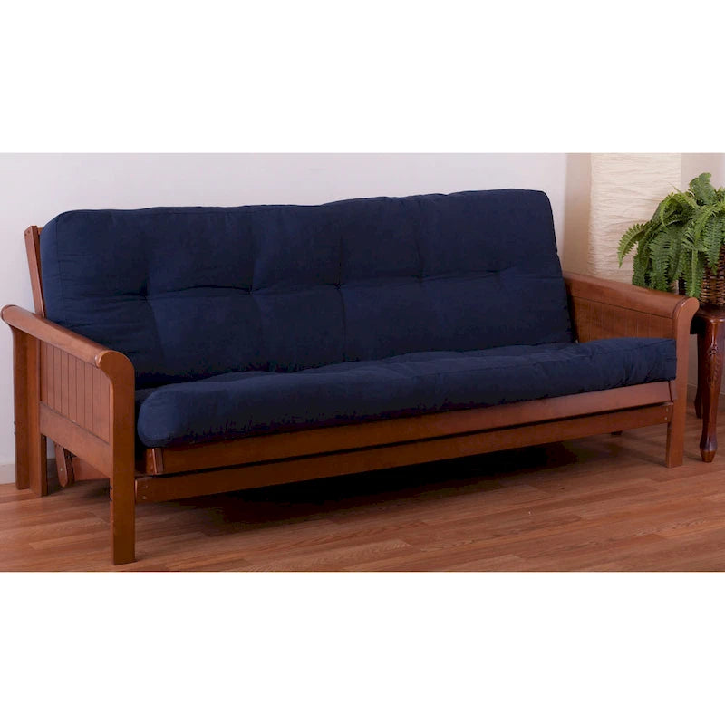 Materasso Futon Queen-size da 6 pollici in tessuto Blazing Needles Renewal Twill