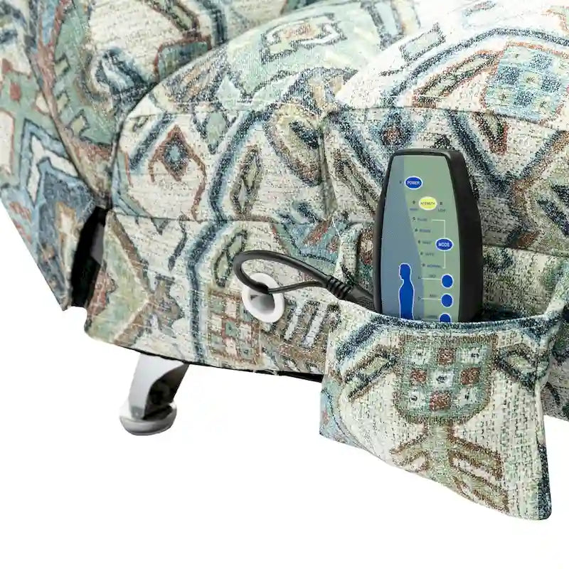 Chaise longue in lino per interni