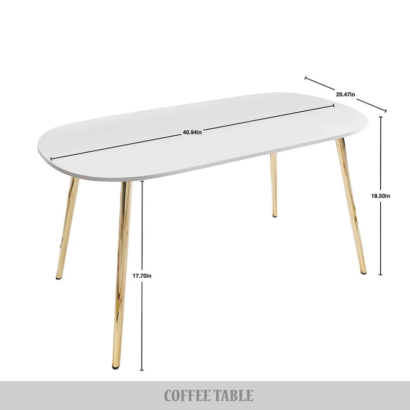 CraftPorch Set salotto di lusso 3 pezzi imbottito in velluto